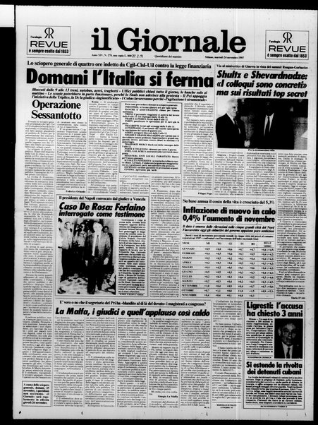 Il giornale : quotidiano del mattino